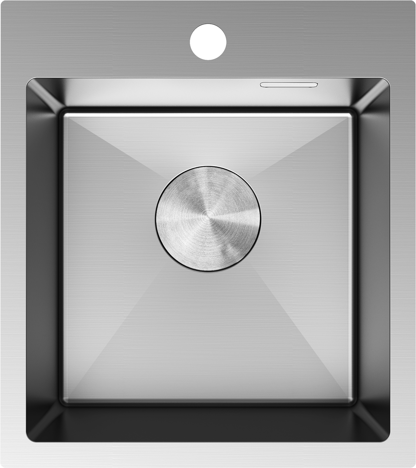 Mexen Solix dřez z nerezové oceli, 1-komorový 400 x 450 mm, inox - 6401401000-01